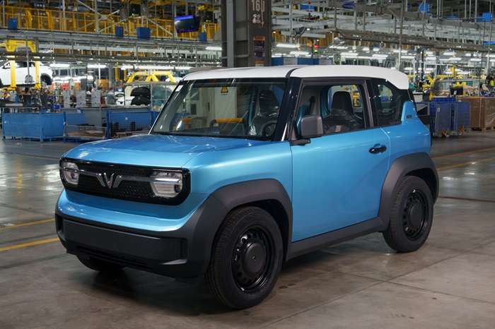 VF3 màu xanh dương nhạt